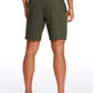 Feathery-Fit Athletic Shorts 9''- Lined