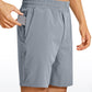 Feathery-Fit Athletic Shorts 7''- Linerless