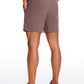 Feathery-Fit Athletic Shorts 7''- Lined