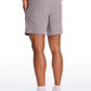 Feathery-Fit Athletic Shorts 7''- Lined