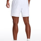 Feathery-Fit Athletic Shorts 7''- Lined