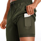 Feathery-Fit Athletic Shorts 7''- Lined