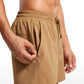 Feathery-Fit 2 in 1 Athletic Shorts 5''- with Pockets & Long Liner