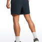 Feathery-Fit 2 in 1 Athletic Shorts 5''- with Pockets