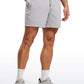 Feathery-Fit 2 in 1 Athletic Shorts 5''- with Pockets