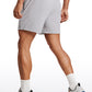 Feathery-Fit 2 in 1 Athletic Shorts 5''- with Pockets