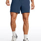 Feathery-Fit 2 in 1 Athletic Shorts 5''- with Pockets