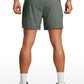 Feathery-Fit 2 in 1 Athletic Shorts 5''- with Pockets