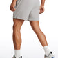 Feathery-Fit 2 in 1 Athletic Shorts 5''- with Pockets