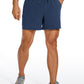 Feathery-Fit Workout Shorts 5''- Linerless