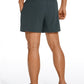 Feathery-Fit Workout Shorts 5''- Linerless