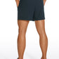 Feathery-Fit Workout Shorts 5''- Linerless