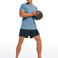 Feathery-Fit Athletic Shorts 6''- Lineless