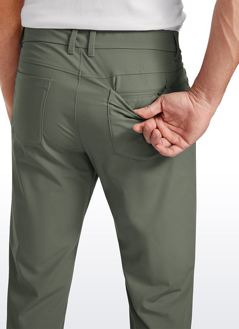 ProEase Slim-Fit 5-Pocket Pants 30