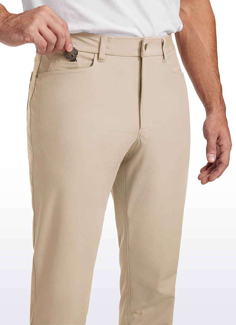 ProEase Slim-Fit 5-Pocket Pants 30