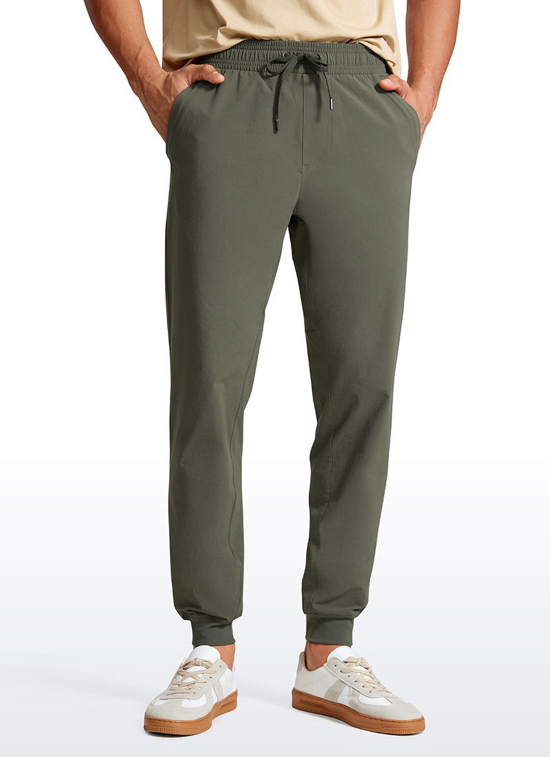 Lightweight Joggers Zip Pockets 29''