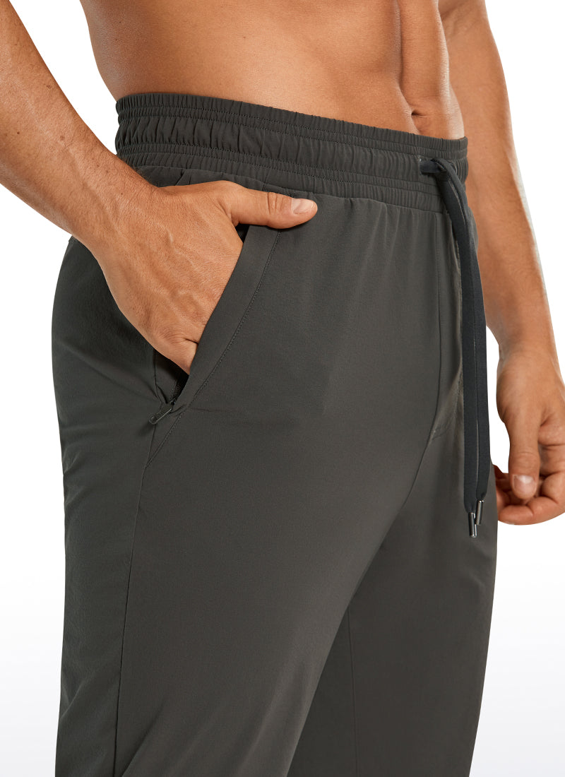 Lightweight Joggers Zip Pockets 29''