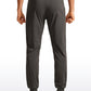 Lightweight Water Resistant Athletic Joggers with Zip Pockets 31"