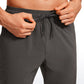 Lightweight Water Resistant Athletic Joggers with Zip Pockets 31"