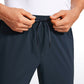 Lightweight Water Resistant Athletic Joggers with Zip Pockets 31"