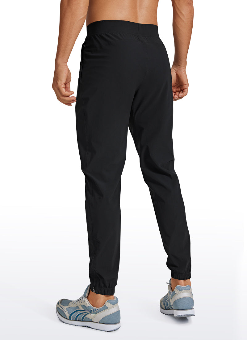 Lightweight Quick Dry Slim-Fit Joggers 29"-Zipper Pockets