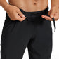 Lightweight Quick Dry Slim-Fit Joggers 29"-Zipper Pockets