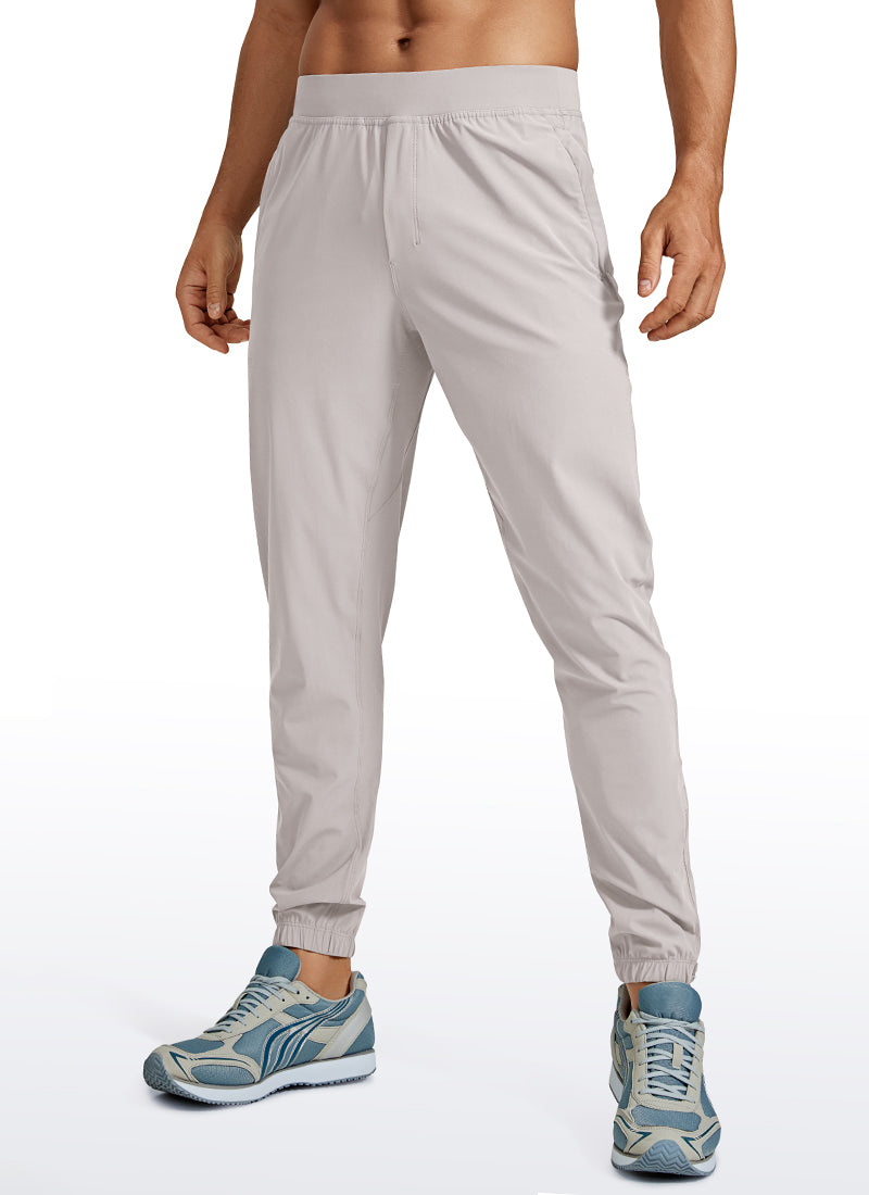 Lightweight Quick Dry Slim-Fit Joggers 29"-Zipper Pockets