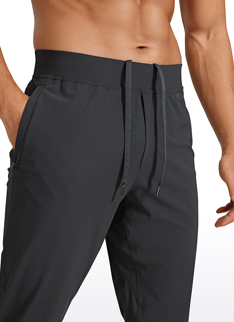 Lightweight Quick Dry Slim-Fit Joggers 29"-Zipper Pockets