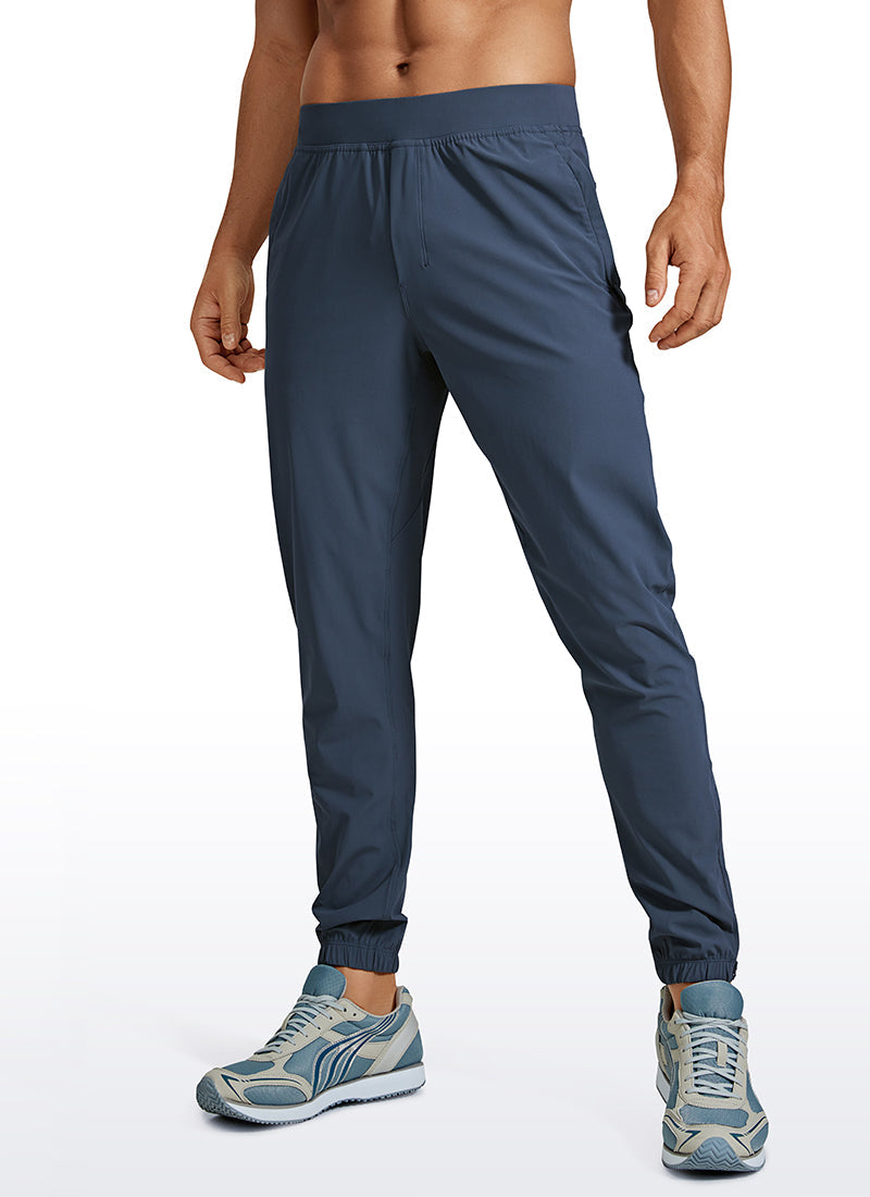 Lightweight Quick Dry Slim-Fit Joggers 29"-Zipper Pockets