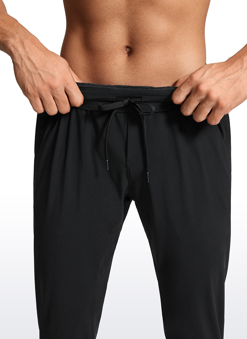 Lightweight Quick Dry Slim-Fit Joggers 31"-Zipper Pockets