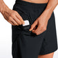 Lightweight Athletic Pocketed Shorts 7''- Linerless