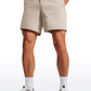 Lightweight Athletic Pocketed Shorts 7''- Linerless