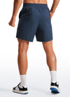 Lightweight Athletic Pocketed Shorts 7''- Linerless