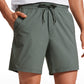 Lightweight Athletic Pocketed Shorts 7''- Linerless