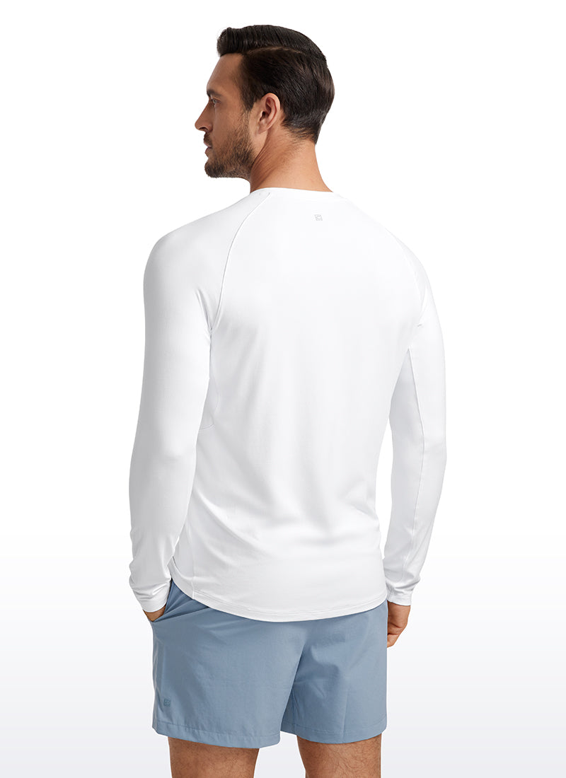 Brushed Slim-Fit Long Sleeve