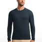 Brushed Slim-Fit Long Sleeve