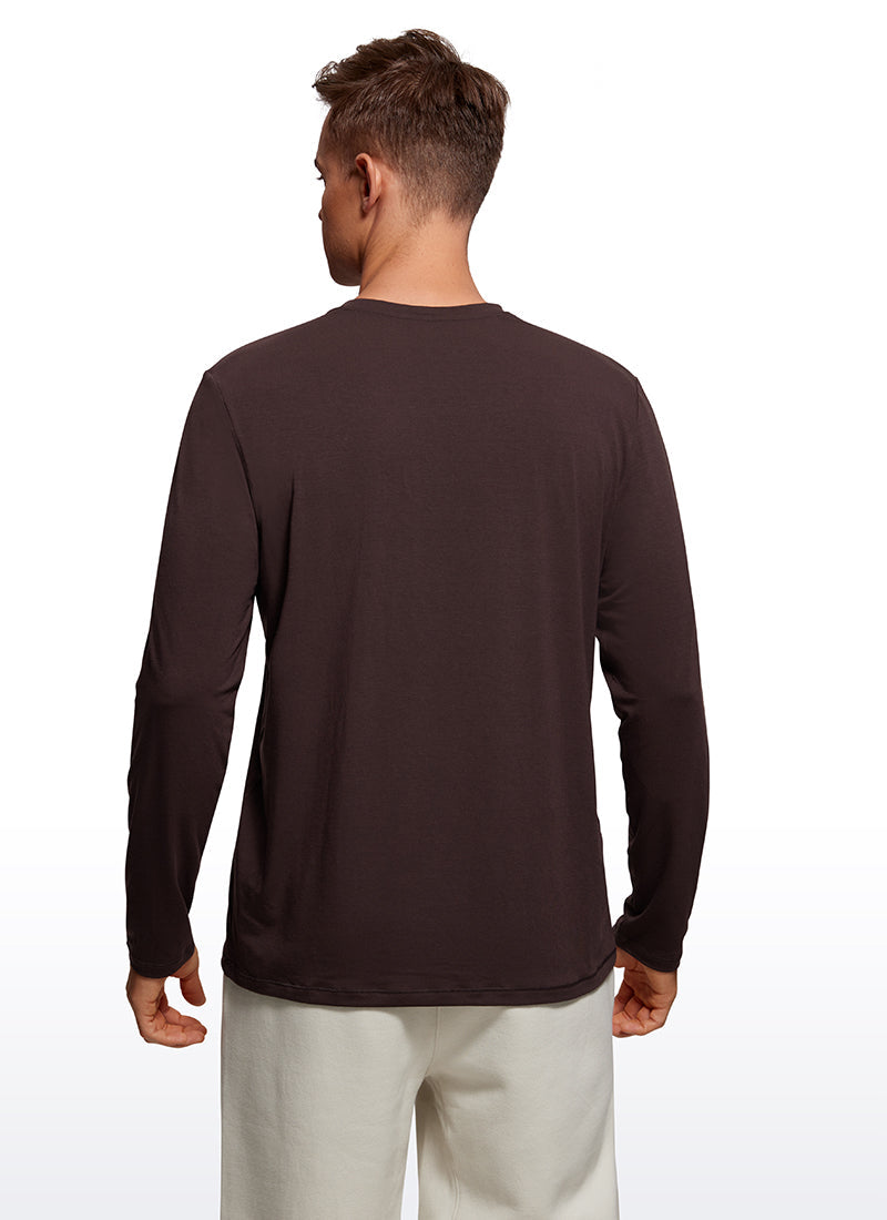 Quick Dry High Crewneck Long Sleeves Shirts