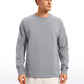 French Terry Pullover Sweatshirts with Zip Pockets