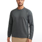 French Terry Pullover Sweatshirts with Zip Pockets