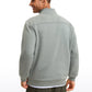 Fleece Lined Half Zip Sweatshirts Mock Neck