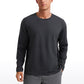 Soft Stretchy Crewneck Long Sleeve Shirts