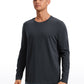 Pima Cotton Pro Long Sleeves Round Neck