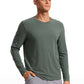 Pima Cotton Pro Long Sleeves Round Neck