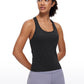 Seamless Scroop Neck Racerback Tanks