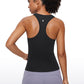 Seamless Scroop Neck Racerback Tanks