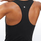 Seamless Scroop Neck Racerback Tanks