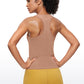 Seamless Scroop Neck Racerback Tanks