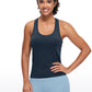 Seamless Scroop Neck Racerback Tanks