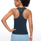 Seamless Scroop Neck Racerback Tanks