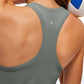 Seamless Scroop Neck Racerback Tanks